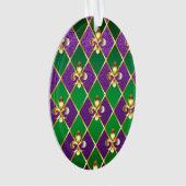 Juwelry Background Mardi Gras Ornament (voorkant)