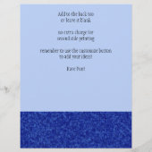 Juwels - Sapphire Flyer (Achterkant)