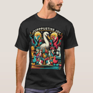juxtapose-vreugde t-shirt
