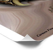 "Juxtaposed Nature", Poster brillant (Coin)