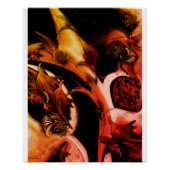 "Juxtaposed Natuur", glanzend Poster Perfect Poster (Voorkant)