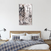 Juxtaposition II Canvas Afdruk (Insitu (Slaapkamer))