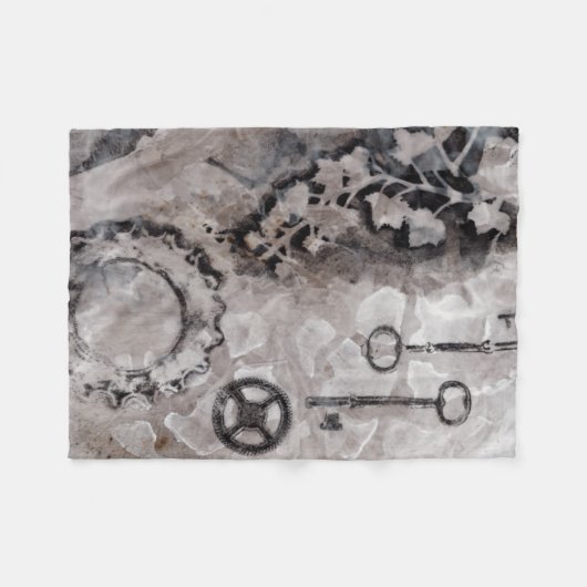 Juxtaposition II Fleece Deken (Voorkant (Horizontaal))