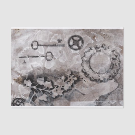 Juxtaposition II Tissuepapier (Voorkant)