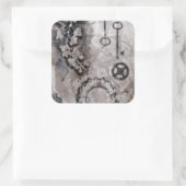 Juxtaposition II Vierkante Sticker (Tas)