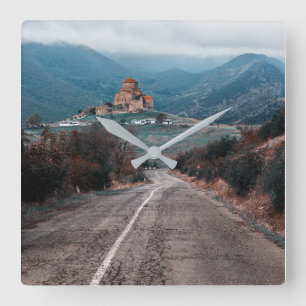 Jvari klooster Georgia Vierkante Klok