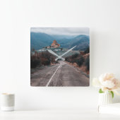 Jvari klooster Georgia Vierkante Klok (Huis)