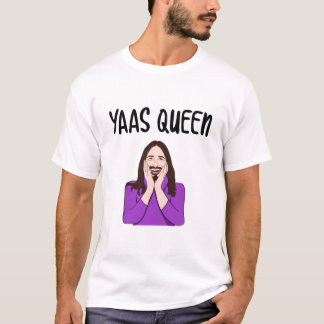 JVN Yaas Queen 2 Fit V-Neck T-Shirt