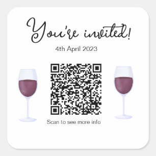 JW 2023 Mémorial pour Sticker Carré de rédaction d