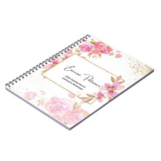 JW 2023 Oefening geduld conventie Notitieboek (Linkerzijde)