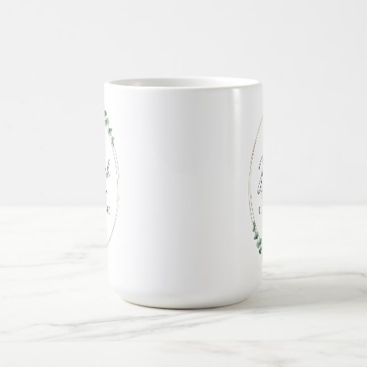 JW 2025 Année Mug texte avec Eucalyptus (Centre)