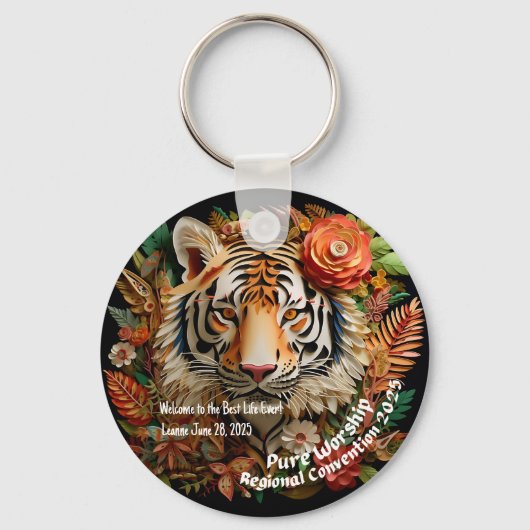 JW 2025 Conventie Doop Keepsake Gift Sleutelhanger (Voorkant)