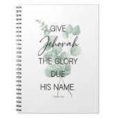 JW 2025 Jaar Tekst Notitieboek (Voorkant)