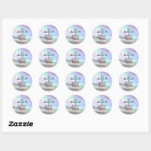 JW 2025 Jaar Tekst Stickers! Psalm 96:8 Ronde Sticker (Vel)