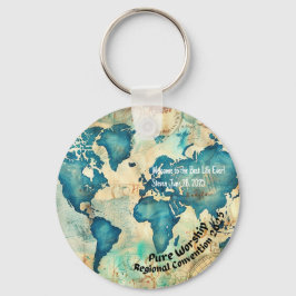 JW 2025 Pure aanbidding doop Keepsake Gift Sleutelhanger