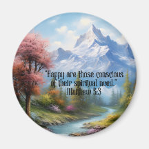 JW 2026 Jaar Tekst Mattheüs 5:3 Bergscène