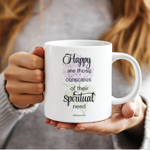 JW 2026 Jaar Tekst met Hydrangea Koffiemok