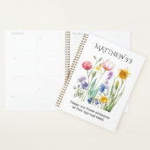 JW 2026 Year Text with Watercolor Florals (Devant avec enveloppe)