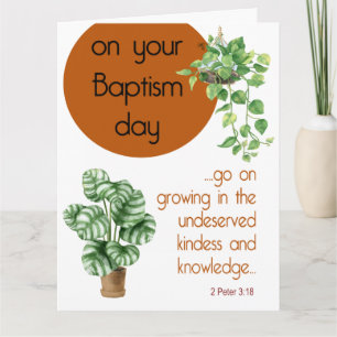 JW Baptism Gifts - Wenskaart Ruth 2:12 Kaart