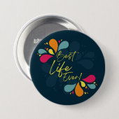JW Best Life Ever Button Pin voor zussen (Voorkant /achterkant)