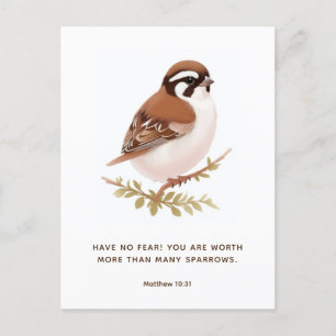 JW Briefkaart met de Schrift, Matteüs 10:3