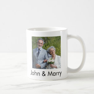 JW-cadeaus voor een servicepartner-koppel, aangepa Koffiemok