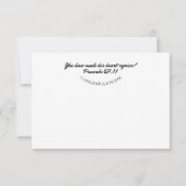 JW Doop Gefeliciteerd Kaart (Achterkant)