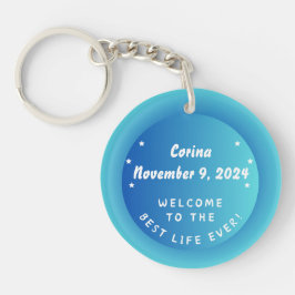 JW doopsel geschenk Keepsake Sleutelhanger beste l