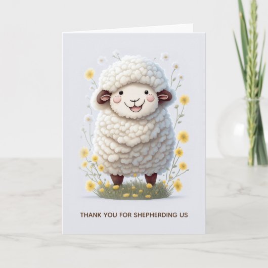 JW Elder Carte de remerciements der | Carte de voe (Devant)