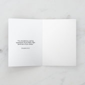 JW Elder Carte de remerciements der | Carte de voe (Intérieur)