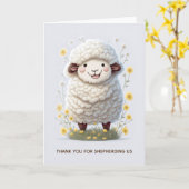 JW Elder Carte de remerciements der | Carte de voe (Fleur jaune)