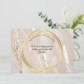 JW Félicitations pour votre carte Baptême (Debout devant)