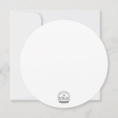 JW Félicitations pour votre carte de voeux de bapt (Dos)