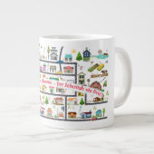 JW Gift pour Pioneers - Mug "Town Territory Map" (Devant droit)