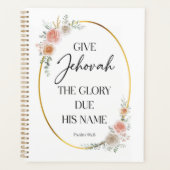 JW Jaar Tekstplanner Planner (Voorkant)