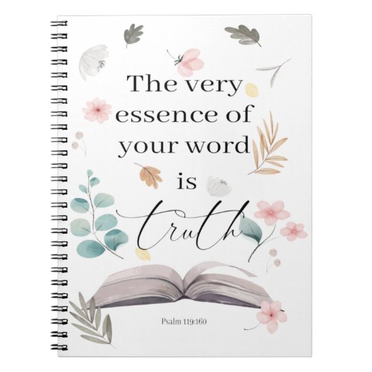 JW-jaartekst 2023 Psalm 119:160 Notitieboek (Voorkant)