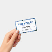 JW Keepsake Convention Badge Pure Worship (Handheld)