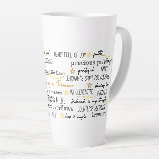 JW Life of a Pioneer Coffee Mug for Brother (Angle droit)