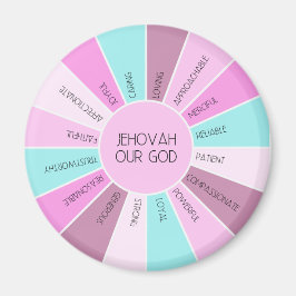 JW Magnet - Jehovah's kwaliteiten Magneet