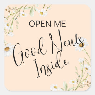 JW Ministry Supplies Letter Writing Good News Vierkante Sticker