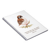 JW-Notitieboek met bemoedigende Schrift Notitieboek (Rechterzijde)