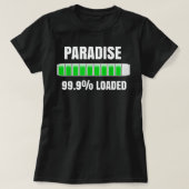 JW Org Jehovah's getuigen Gift Paradise Loading T-shirt (Design voorkant)