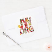 JW.org met Daisies voor Jehovah’s Getuigen Ronde Sticker (Envelop)