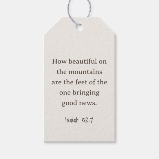 JW Pioneer Label | JW Cadeau Labels Cadeaulabel (Voorkant)