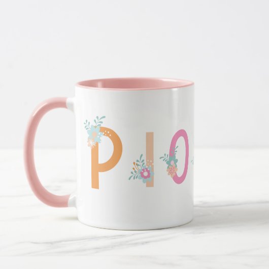 JW Pioneer Pastel Wrap Around Mok (Links)