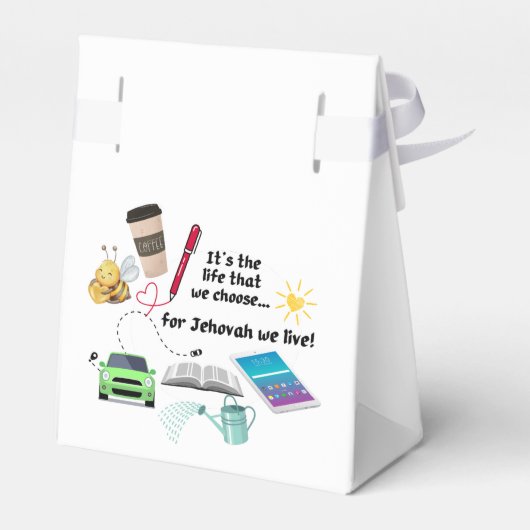 JW Pioneer Waardering Favoriet Box Bedankdoosjes (Achterkant)