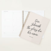 JW Planner, 2025 Année Texte des Témoins de Jéhova (Devant avec enveloppe)