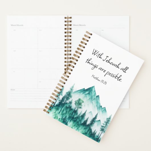 JW Planner, Mattheüs 19:26 | JW Gift Planner (Display)