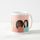 JW Schrift Koffie Mok, Psalm 68:11 Koffiemok (Voorkant rechts)