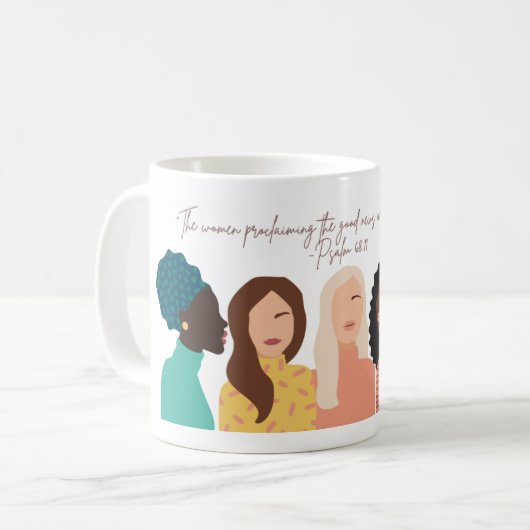 JW Scripture Art Mug (Devant gauche)